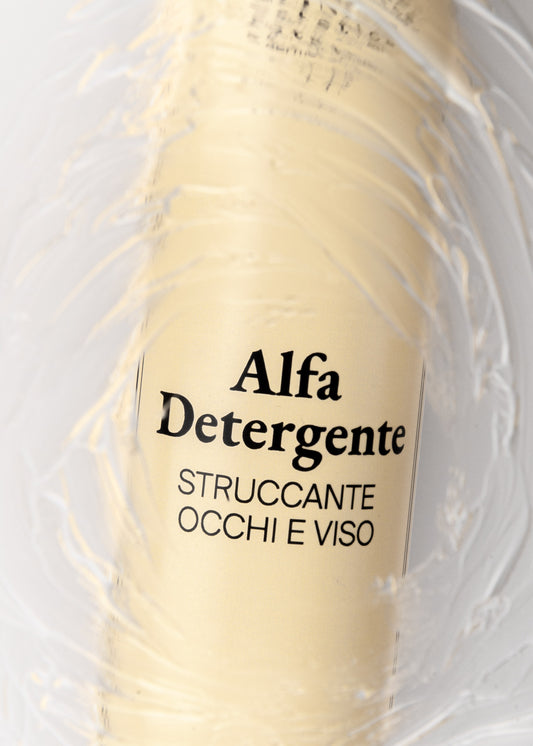 Alfa Detergente Clinica – emulsione struccante viso e occhi per pelli sensibili, con oli naturali