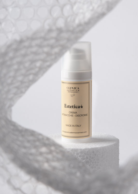 Estetica4 Clinica – crema viso antimacchia con Arbutina per discromie, melasma e macchie solari