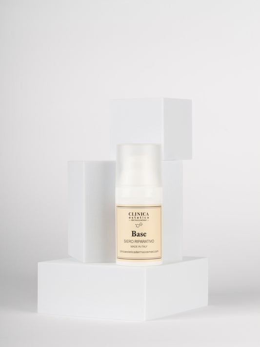Base Clinica – siero riparatore viso e occhi con acido ialuronico a rilascio controllato per pelle sensibile o post-trattamento
