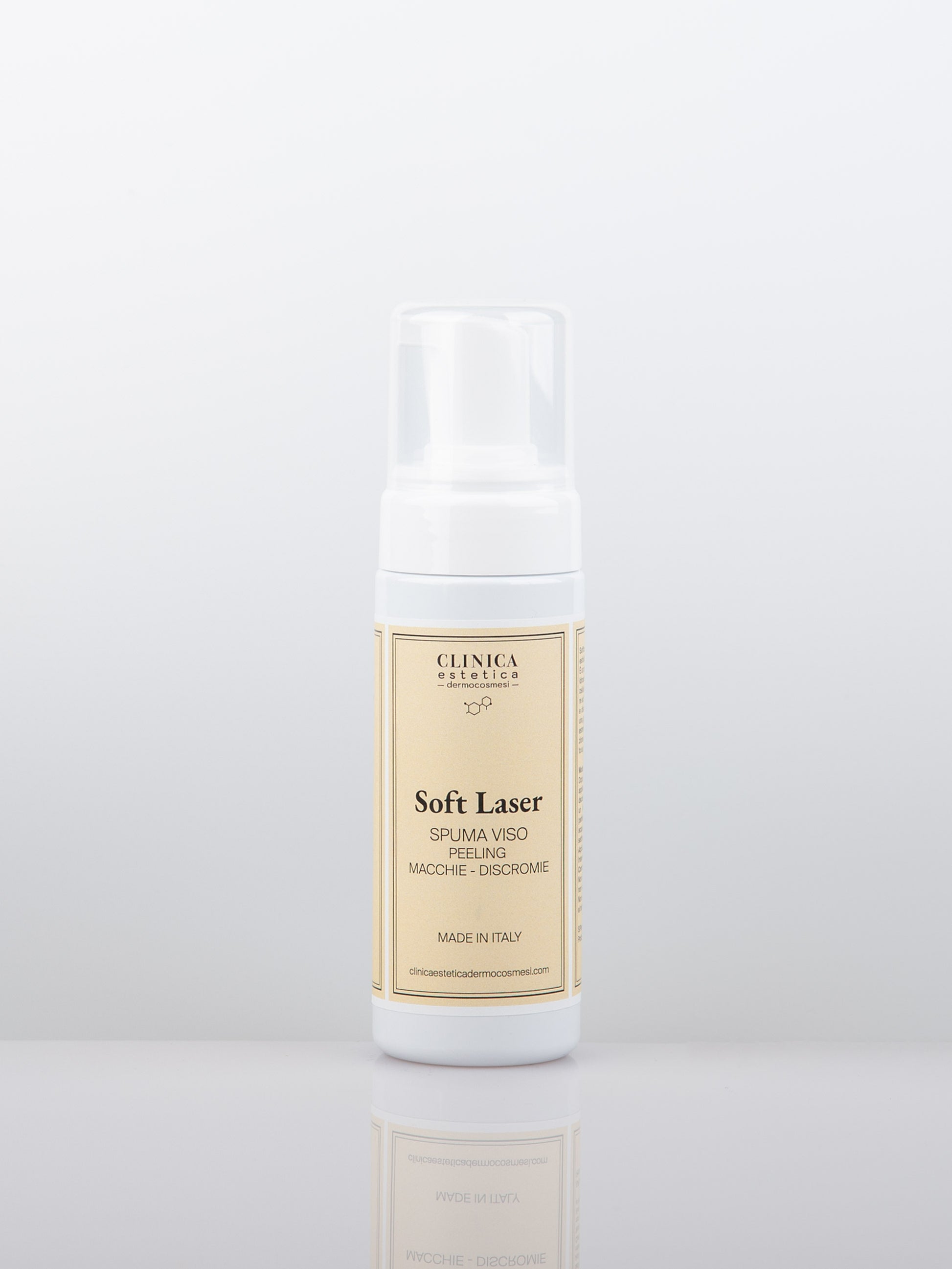Soft Laser Clinica – spuma peeling viso con AHA per macchie e discromie