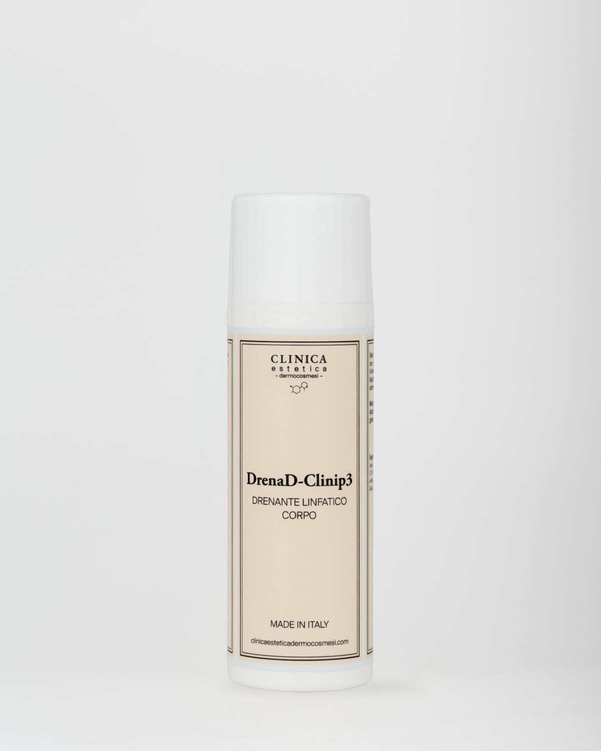 DrenaD-Clinip3 Clinica – trattamento drenante corpo step 1 per gambe pesanti e ritenzione idrica, con Escina e Caffeina