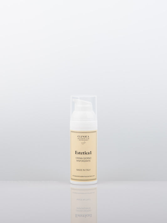 Estetica1 Clinica – crema giorno idratante e rinforzante per pelli sensibili, con D-Clinip3 e principi attivi naturali