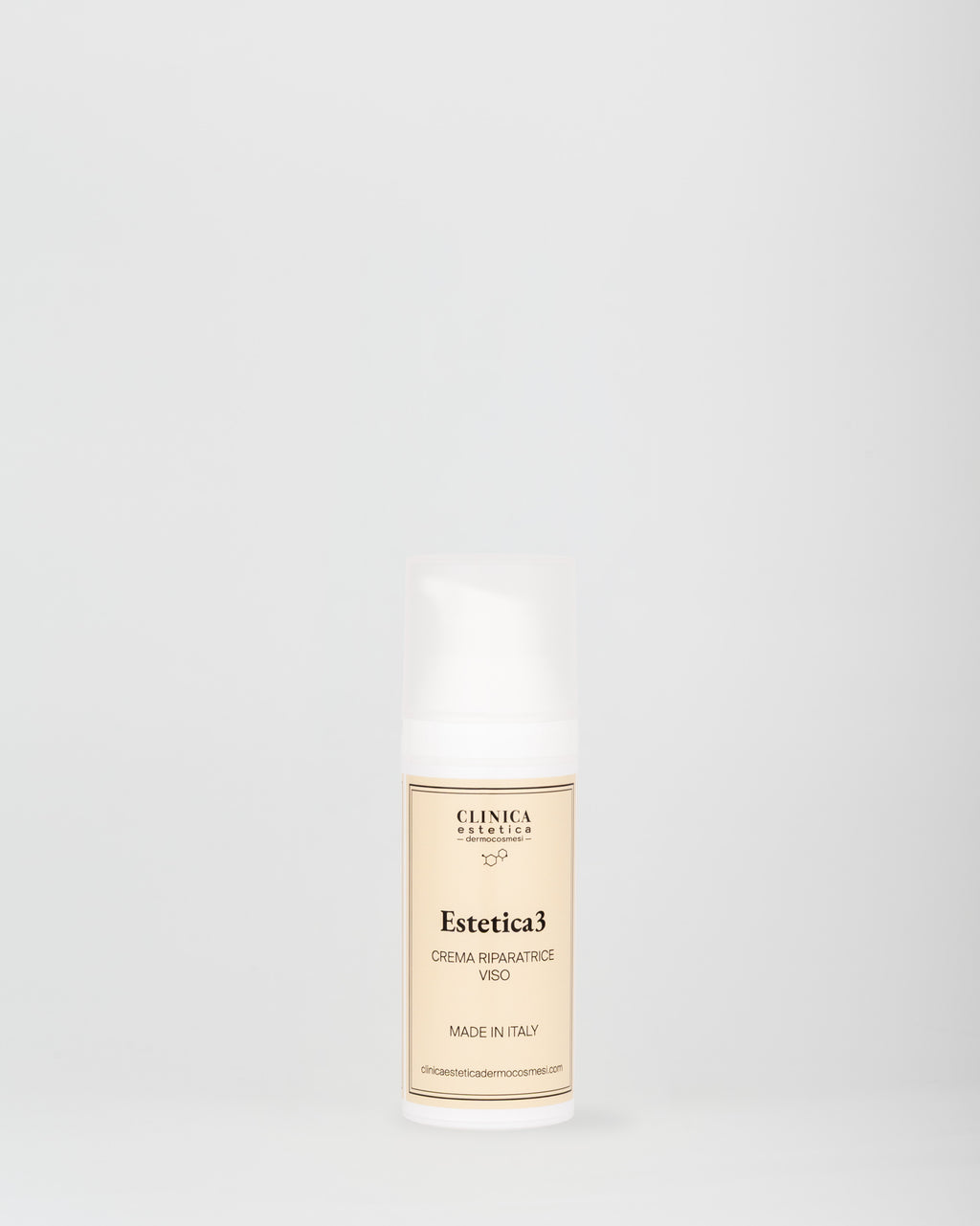 Estetica3 Clinica – crema viso riparatrice nutriente con burro di karité, acido ialuronico e vitamina E per pelli stressate
