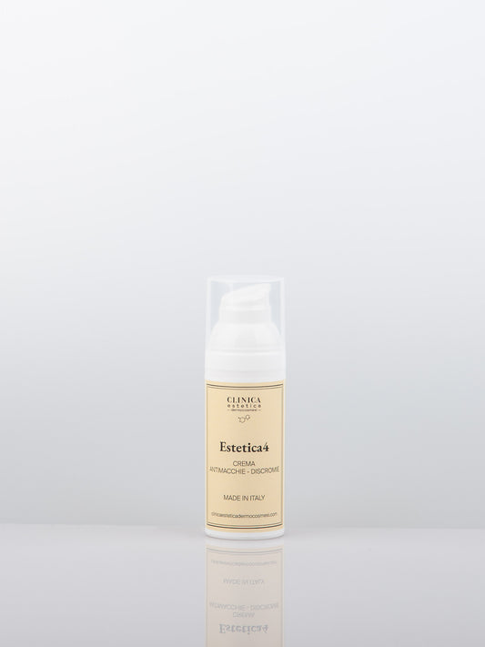 Estetica4 Clinica – crema viso antimacchia con Arbutina per discromie, melasma e macchie solari