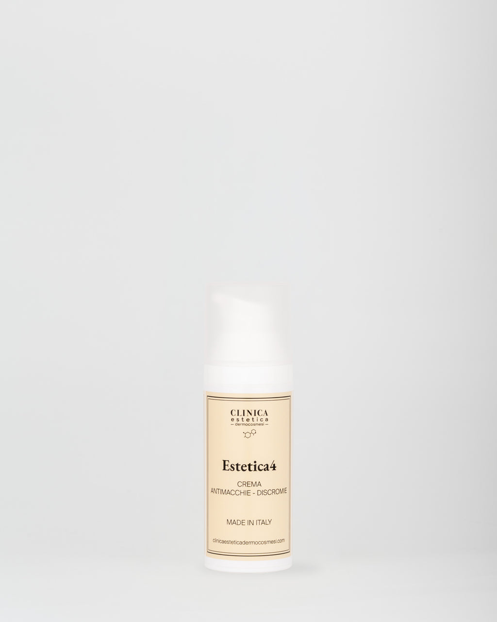 Estetica4 Clinica – crema viso antimacchia con Arbutina per discromie, melasma e macchie solari