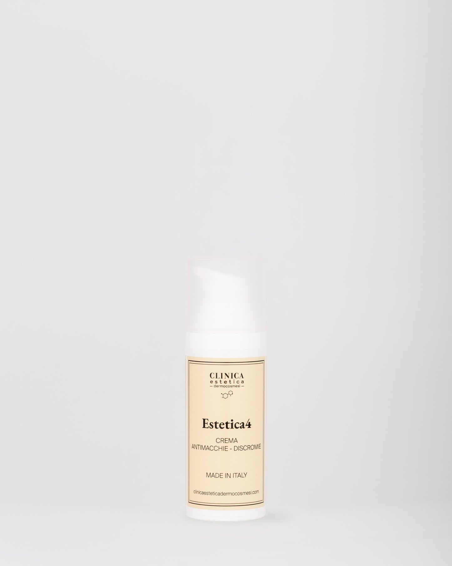 Estetica4 Clinica – crema viso antimacchia con Arbutina per discromie, melasma e macchie solari