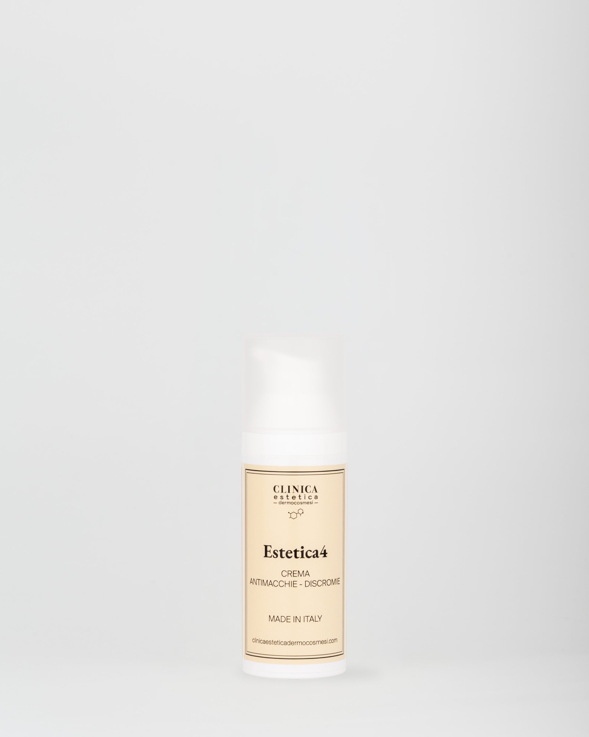 Estetica4 Clinica – crema viso antimacchia con Arbutina per discromie, melasma e macchie solari