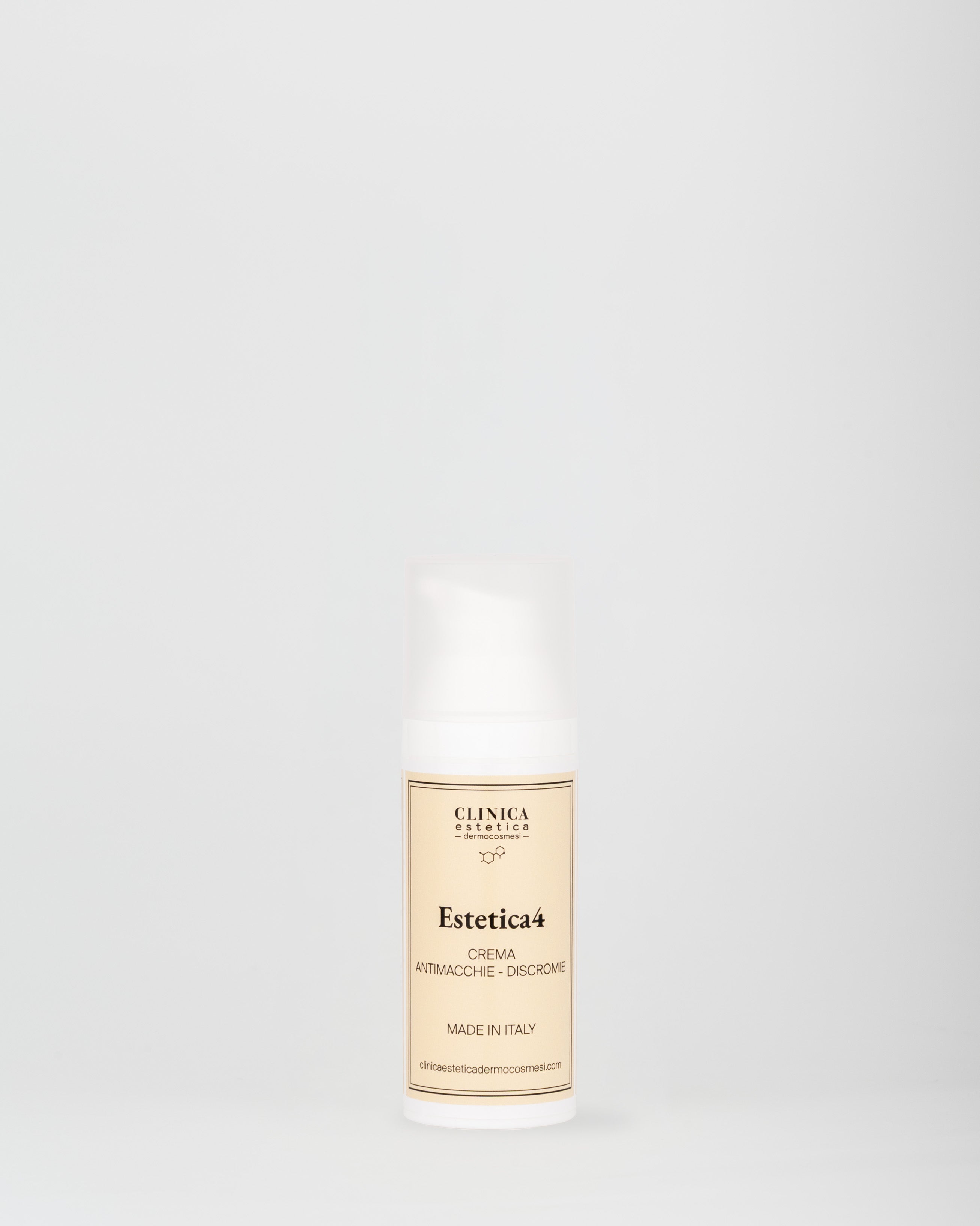 Estetica4 Clinica – crema viso antimacchia con Arbutina per discromie, melasma e macchie solari