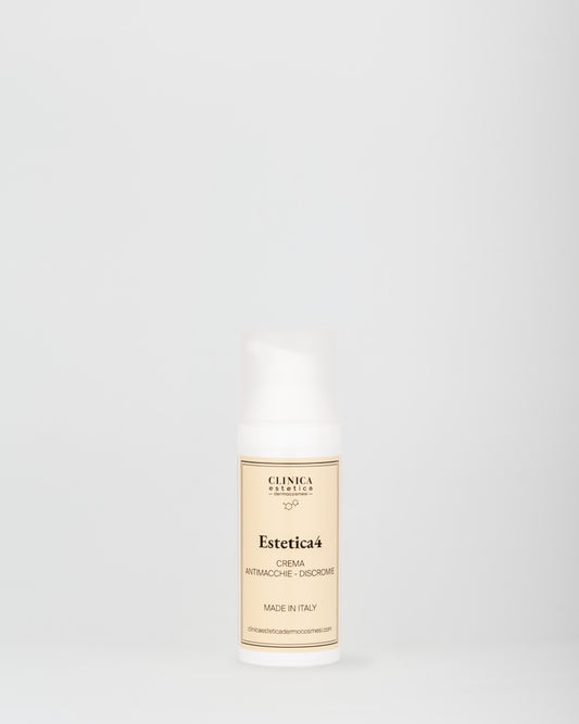 Estetica4 Clinica – crema viso antimacchia con Arbutina per discromie, melasma e macchie solari
