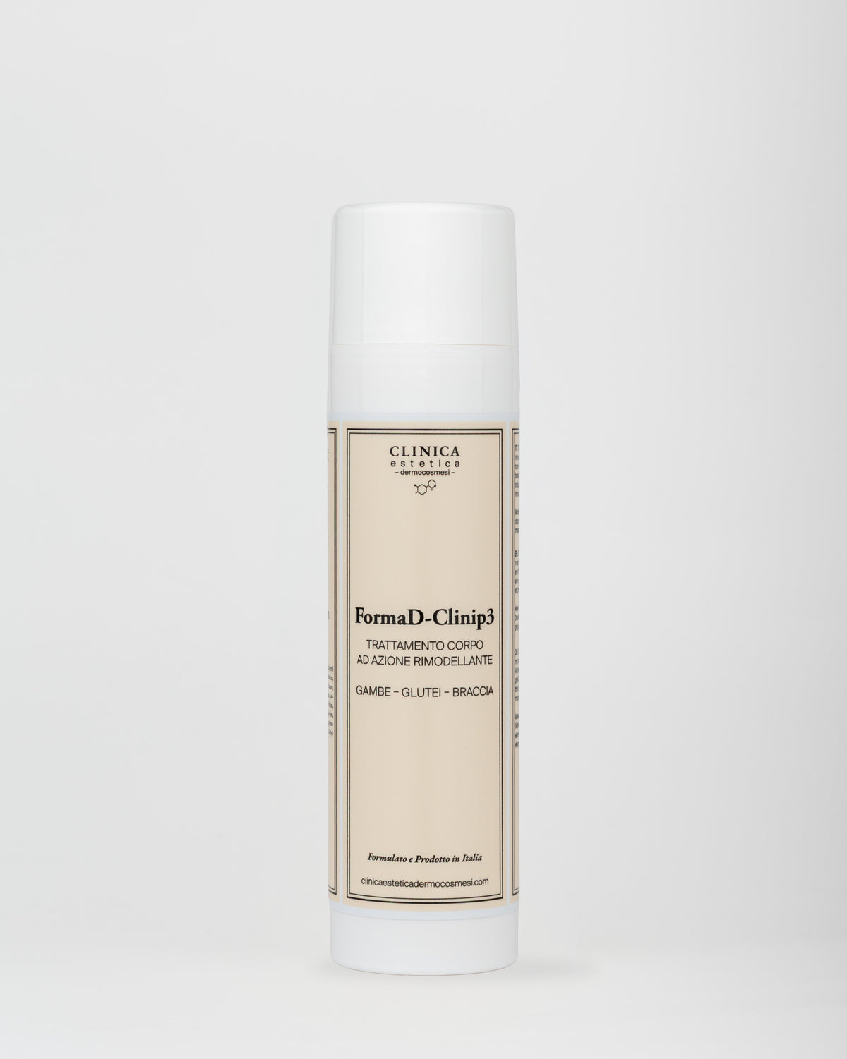 FormaD-Clinip3 Clinica – crema rimodellante silhouette corpo per perdita di tono e compattezza, con D-Clinip3