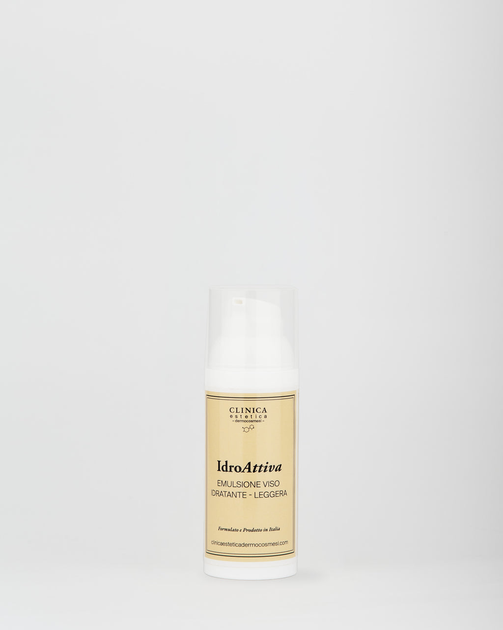 IdroAttiva Clinica – emulsione viso idratante leggera per pelli normali e miste, con Centella Asiatica e Vitamina C