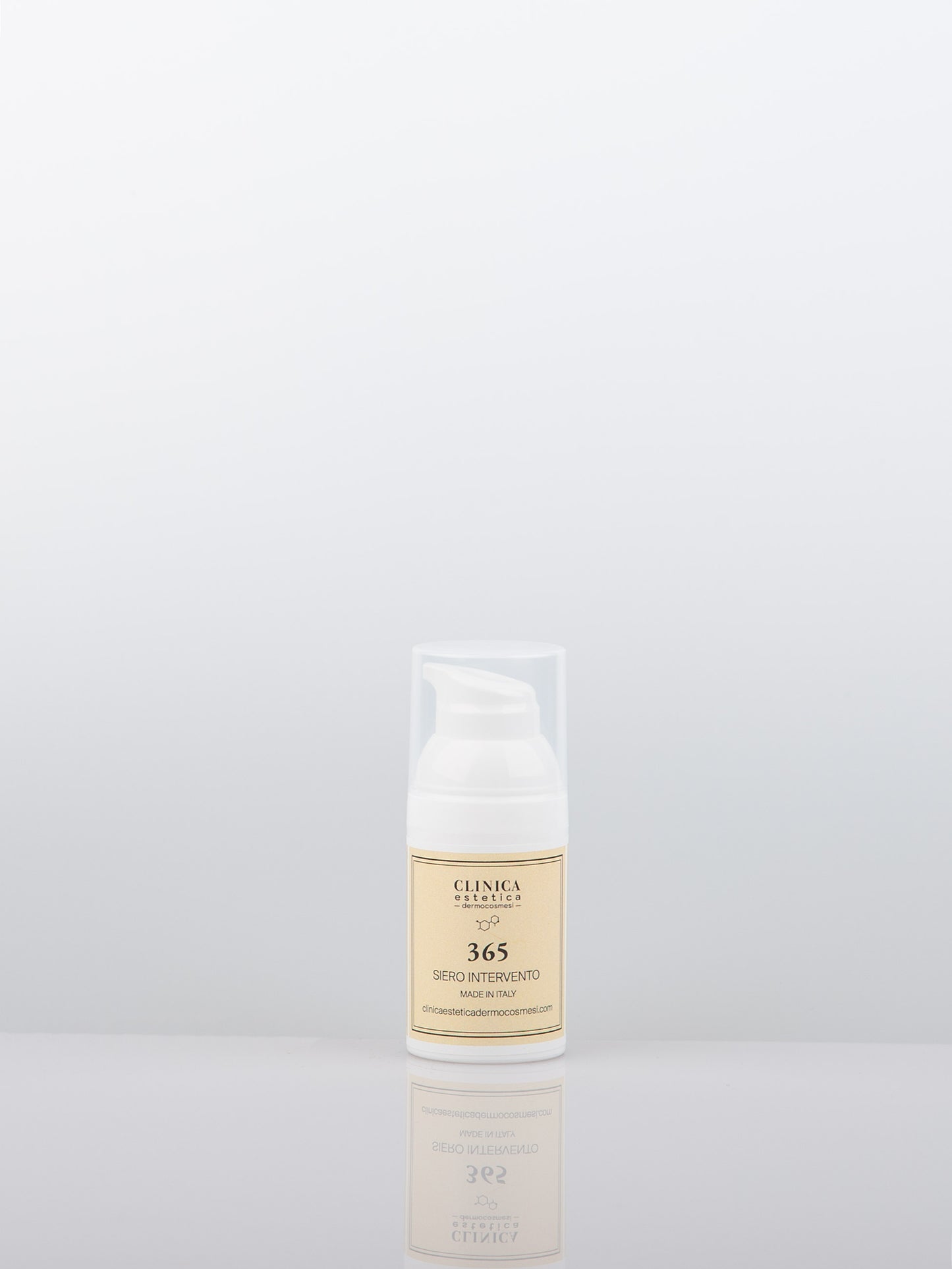Intervento 365 Clinica – siero miorilassante contorno occhi e viso con peptidi, ginseng e centella asiatica